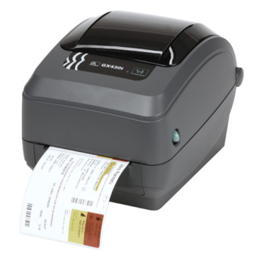 zebra gx430t термотрансферный принтер печати этикеток